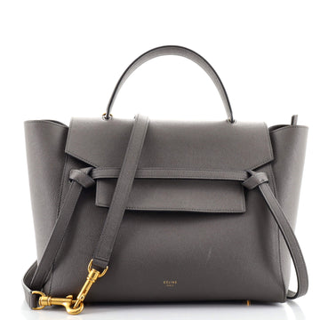 Celine Belt Bag Textured Leather Mini