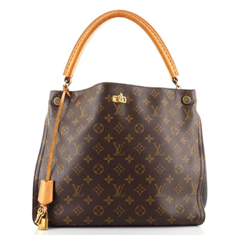 Louis Vuitton Gaia Handbag Monogram Canvas