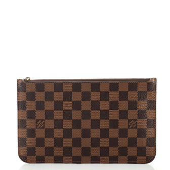 Louis Vuitton Neverfull Pochette Damier Large