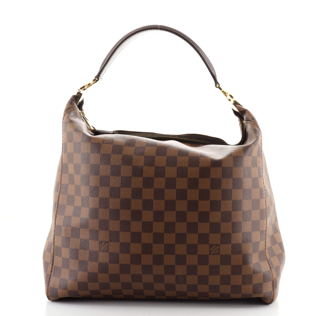Louis Vuitton Damier Ebene Portobello GM - Brown Hobos, Handbags -  LOU561535