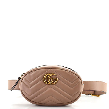 Gucci GG Marmont Belt Bag Matelasse Leather