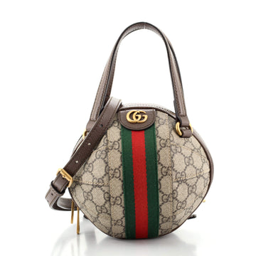 Gucci Ophidia Basketball Bag GG Coated Canvas Mini