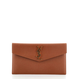 Saint Laurent Uptown Pouch Leather