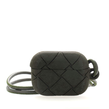 Bottega Veneta AirPods Pro Case with Strap Intrecciato Rubber