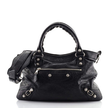 Balenciaga Town Giant Studs Bag Leather