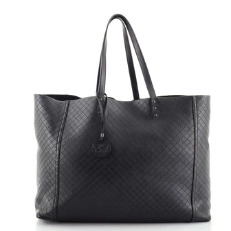 Bottega Veneta Intrecciomirage Tote Leather Large