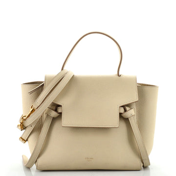 Celine Belt Bag Textured Leather Nano