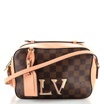 Louis Vuitton Santa Monica Crossbody Bag Damier