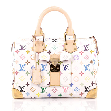 Louis Vuitton Speedy Handbag Monogram Multicolor 30