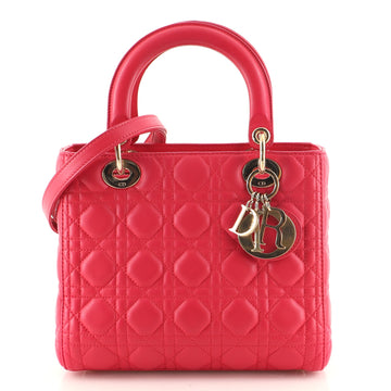 Christian Dior Lady Dior Bag Cannage Quilt Lambskin Medium