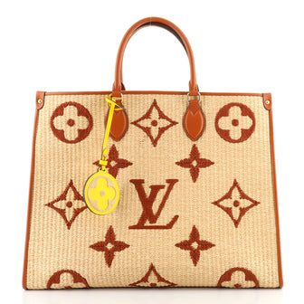Louis Vuitton OnTheGo Tote Monogram Giant Raffia GM