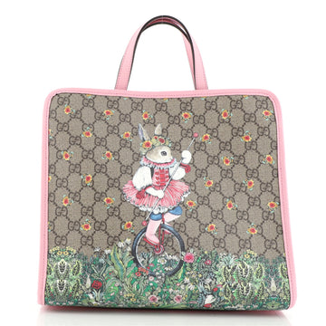 Gucci Children's Tote Printed GG Coated Canvas Medium