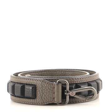 Fendi Strap You Shoulder Strap Studded Leather