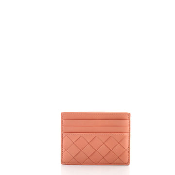 Bottega Veneta Card Holder Intrecciato Leather