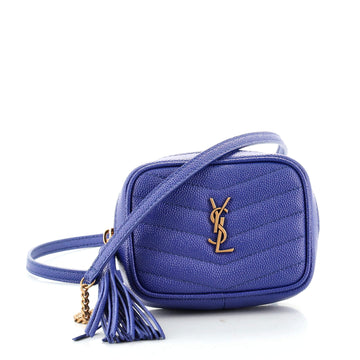 Saint Laurent Lou Camera Bag Matelasse Chevron Leather Baby