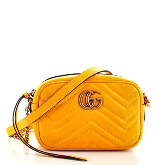 Gucci GG Marmont Shoulder Bag Matelasse Leather Mini