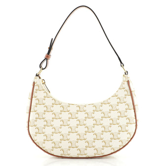 Celine Ava Bag Triomphe Coated Canvas