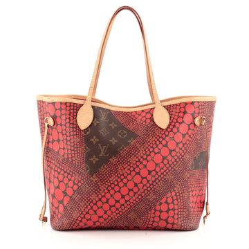 Louis Vuitton Neverfull Tote Limited Edition Monogram Canvas Kusama Waves MM