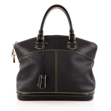 Louis Vuitton Suhali Lockit Handbag Leather MM
