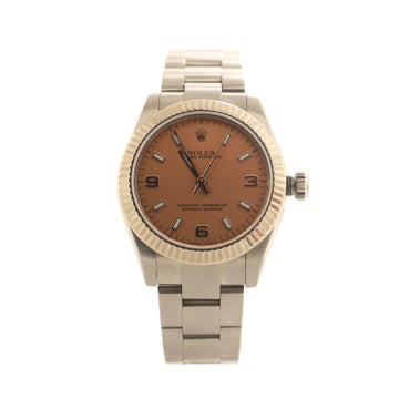 Rolex Oyster Perpetual Automatic Watch Stainless Steel and White Gold 31