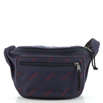 Balenciaga Explorer Belt Bag Printed Canvas Medium
