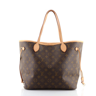 Louis Vuitton Neverfull Tote Monogram Canvas MM