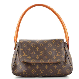 Louis Vuitton Looping Handbag Monogram Canvas Mini