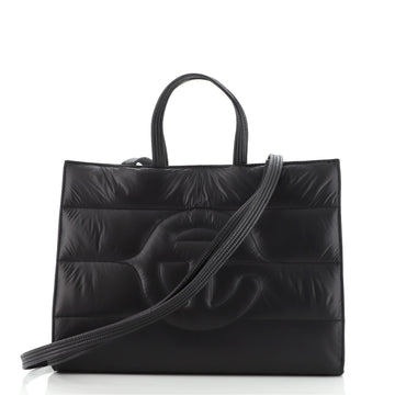 Telfar Moose Knuckles Shopping Tote Quilted Nylon Medium