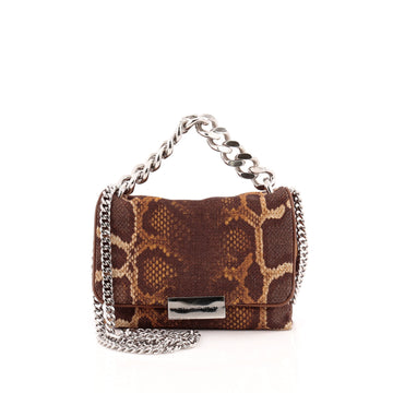 Stella McCartney Soft Beckett Shoulder Bag Printed Canvas Mini