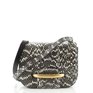 Mulberry Selwood Saddle Bag Snakeskin Medium