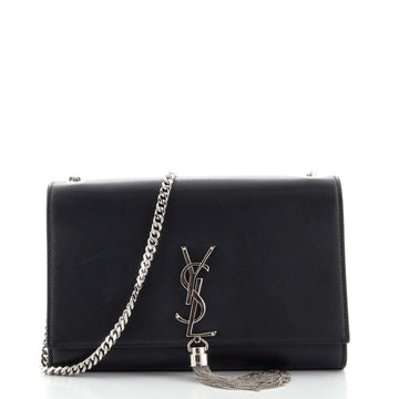 Saint Laurent Classic Monogram Tassel Crossbody Bag Leather Medium