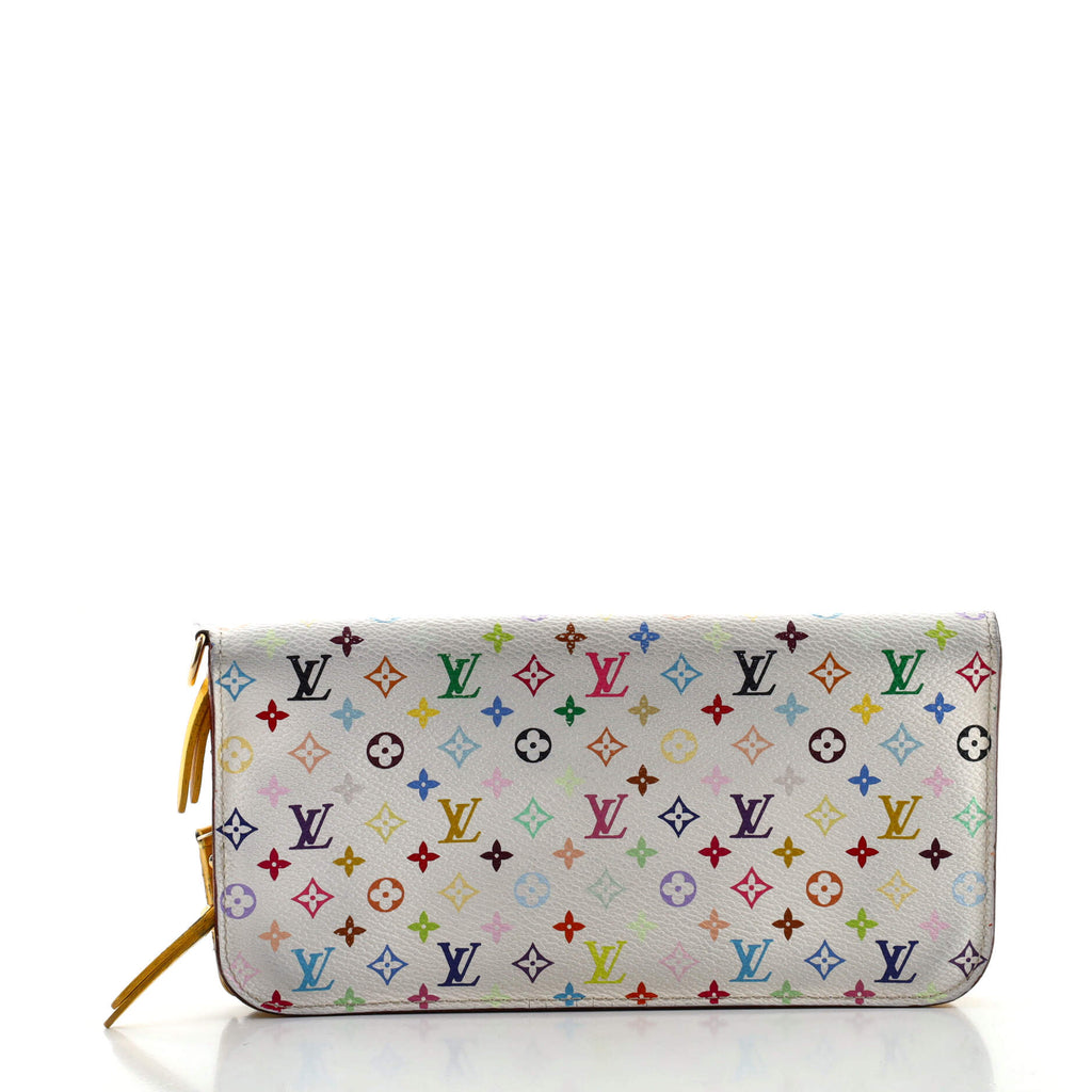 Louis Vuitton, Bags, Louis Vuitton White Multicolor Insolite Wallet