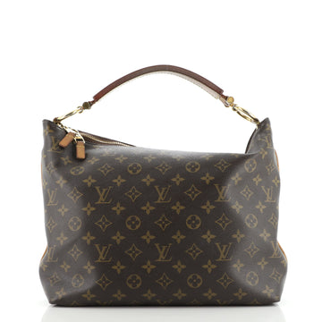 Louis Vuitton Sully Handbag Monogram Canvas PM