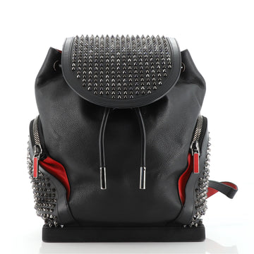 Christian Louboutin Explorafunk Backpack Spiked Leather