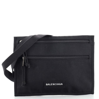 Balenciaga Explorer Convertible Zipped pouch Nylon