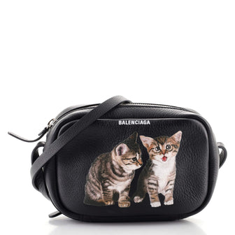 Balenciaga Everyday Camera Bag Printed Leather XS