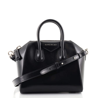 Givenchy Antigona Bag Glazed Leather Mini