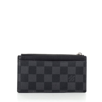 Louis Vuitton Coin Card Holder Damier Graphite
