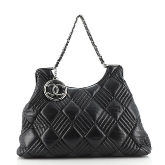 Chanel In and Out Tote Quilted Lambskin