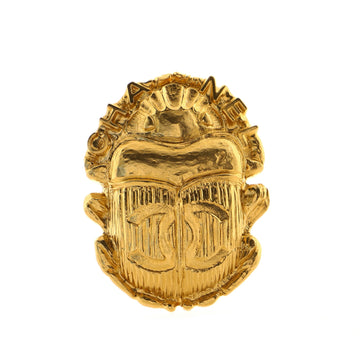 Chanel Beetle Brooch Metal