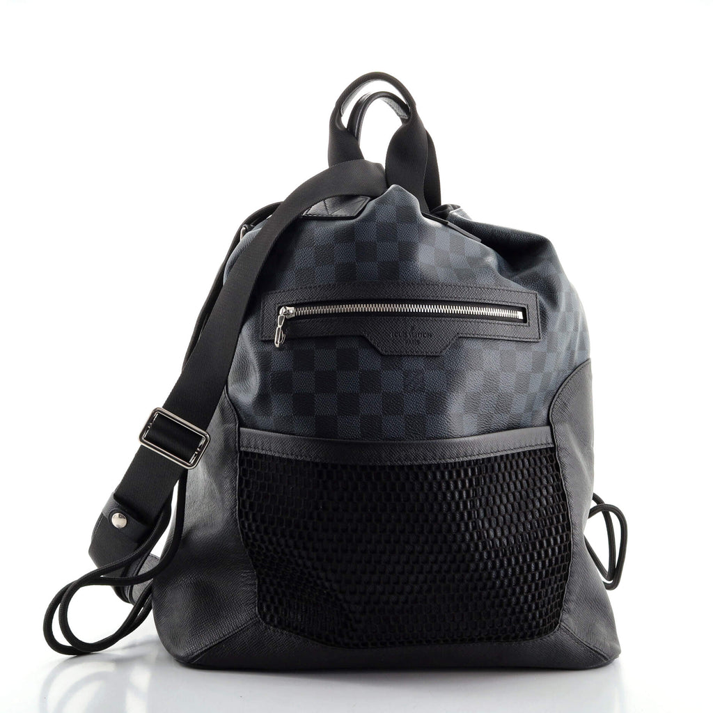 LOUIS VUITTON Damier Cobalt Matchpoint Hybrid Backpack 1110958