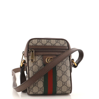 Gucci Ophidia Messenger Bag GG Coated Canvas Mini