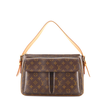 Louis Vuitton Viva Cite Handbag Monogram Canvas GM