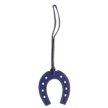 Hermes Paddock Horseshoe Bag Charm Leather