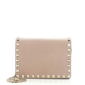 Valentino Rockstud Pouch Crossbody Bag Leather Mini