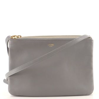 Celine Trio Crossbody Bag Leather Small