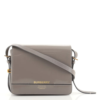 Burberry Grace Flap Bag Leather Small