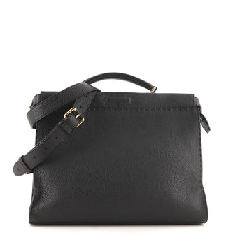 Fendi Monster Selleria Peekaboo Fit Bag Leather Regular
