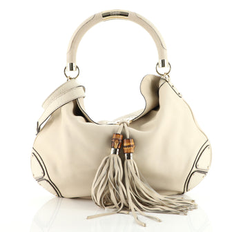 Gucci Indy Hobo Leather Large