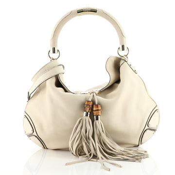 Gucci Indy Hobo Leather Large